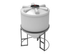 Емкость ФМ 1000л в обрешетке New